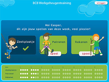 training geheugen voor kinderen